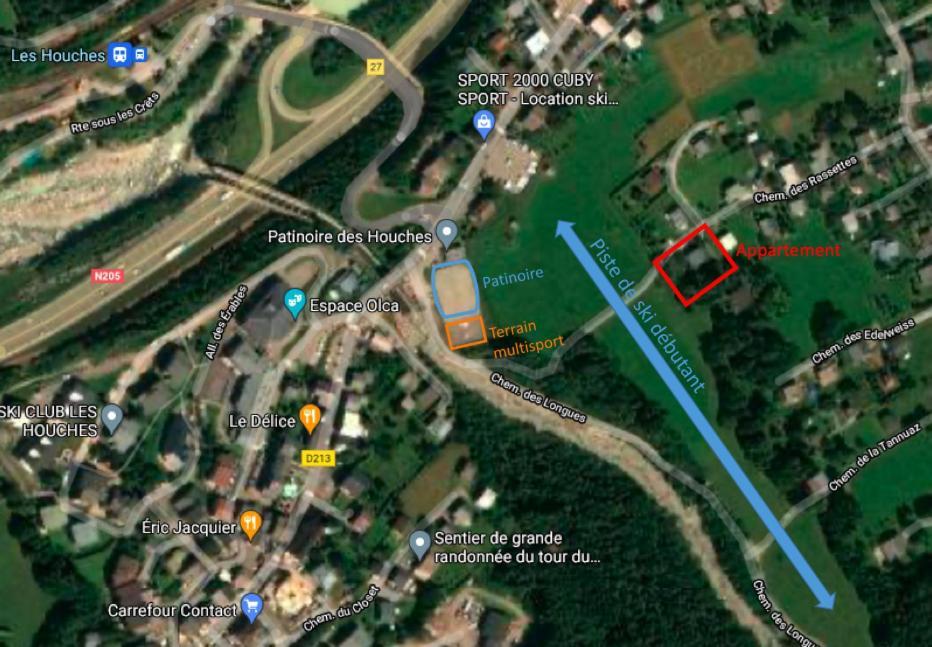 Logement Mansarde Dans Maison Avec Jardin En Bord De Piste, Vue Montagne 레우쉬 외부 사진